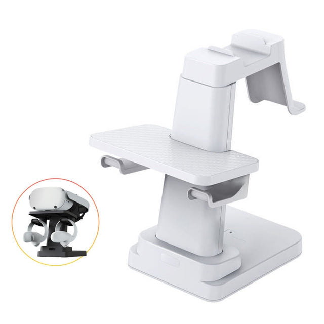 VR Head Display All-In-One Machine Handle Bracket For PICO4/Meta Quest/ Rift S/HTC(White)