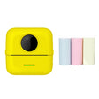 Mini Student Wrong Question Bluetooth Thermal Printer With 3 Rolls Color Paper(Yellow) - Printer by PMC TechLife | Online Shopping South Africa | PMC TechLife | Buy Now Pay Later Mobicred