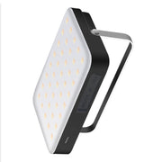 Outdoor Camping LED Light Water-resistant USB Rechargeable Lighting(Black)