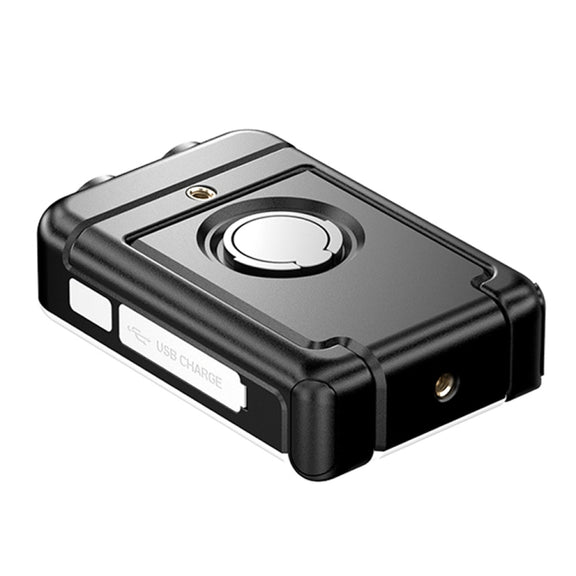 Multifunctional Outdoor Camping Light USB Rechargeable Tent Light(Black)