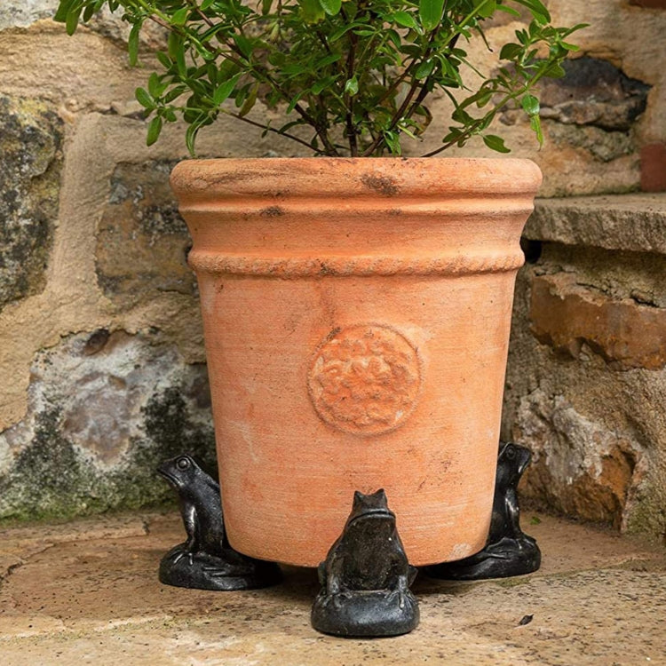 3pcs/set Flower Pot Feet Stand Animal Shape Resin Plant Pots Risers Pad(Dog)