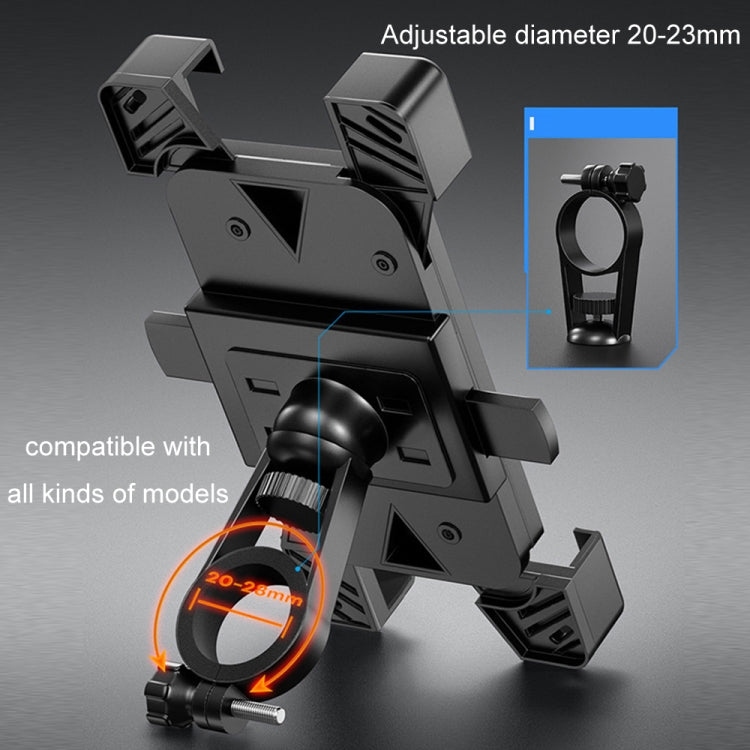 Shockproof Motorcycle Mobile Phone Holder Outdoor Bike Navigation Holder, Model: Rearview Mirror - Holder by PMC TechLife | Online Shopping South Africa | PMC TechLife | Buy Now Pay Later Mobicred