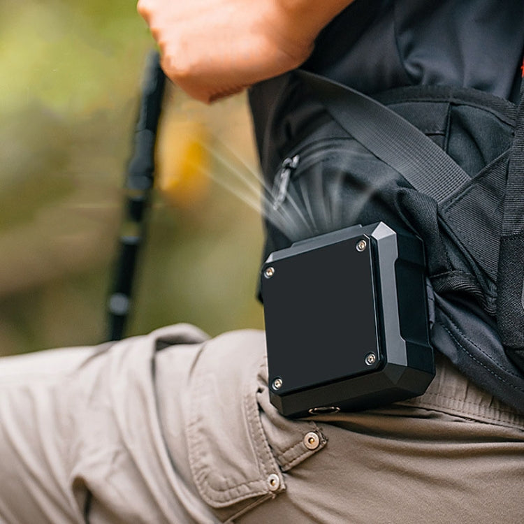 Outdoor Waist-mounted Lighting Fan with Power Function Multifunctional Bracket Hanging Neck Fan(White) - Electric Fans by PMC TechLife | Online Shopping South Africa | PMC TechLife | Buy Now Pay Later Mobicred