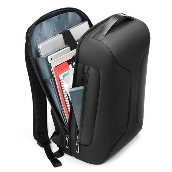 Business Large Capacity Travel Bag Multifunctional Water-resistant Laptop Backpack With USB Port(Blue)