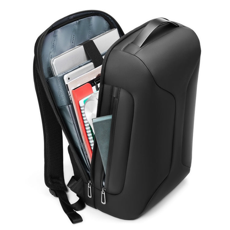 Business Large Capacity Travel Bag Multifunctional Water-resistant Laptop Backpack With USB Port(Blue)