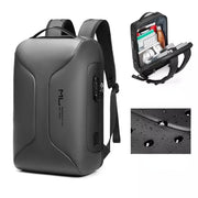 Business Large Capacity Travel Bag Multifunctional Water-resistant Laptop Backpack With USB Port(Blue)