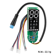 For Xiaomi Electric Scooter Pro/Pro 2/1S Four-Wire Double Brake Bluetooth Board Set, Spec: With Switch Panel