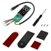 For Xiaomi Electric Scooter Pro/Pro 2/1S Four-Wire Double Brake Bluetooth Board Set, Spec: With Switch Panel