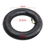 10 x 2.5/2.75 Electric Scooter 45 Degree Valve Thickened Inner Tube(Yellow Stripes)