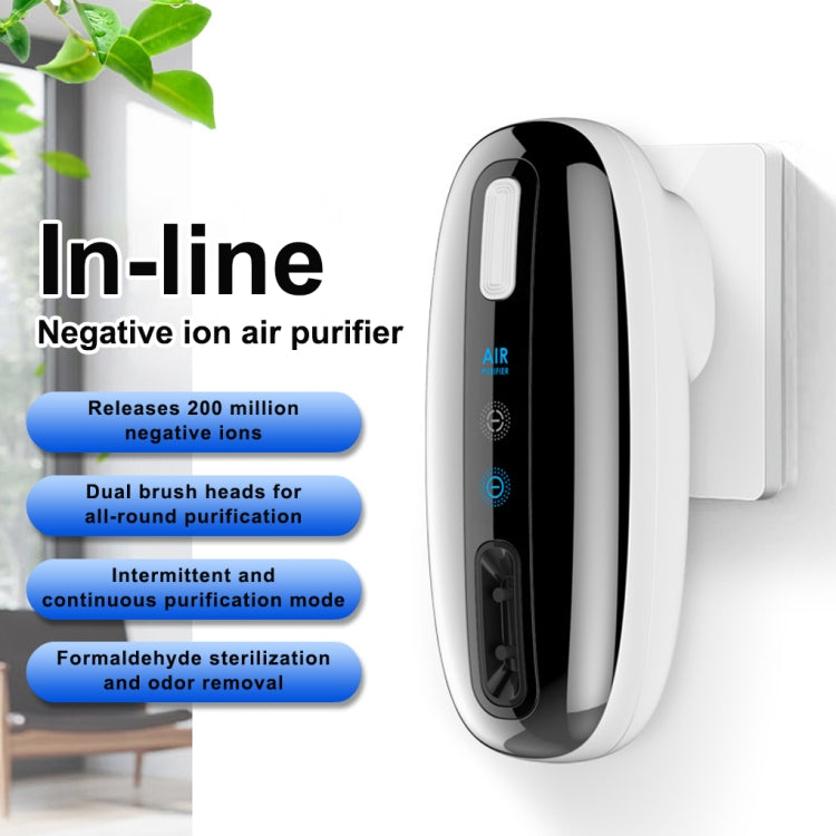 90V-250V Plug-in Negative Ion Air Purifier Portable Odor Removing Device UK Adapter+US Host