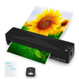9 Inch A4 Hot Cold Laminator Machine Book Documents Laminator, Size:  Set 2(220V EU Plug) - Photo Film Covering Machine by PMC TechLife | Online Shopping South Africa | PMC TechLife | Buy Now Pay Later Mobicred