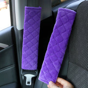 Car Seat Belt Protector Soft Extended Shoulder Pads, Color: Grey