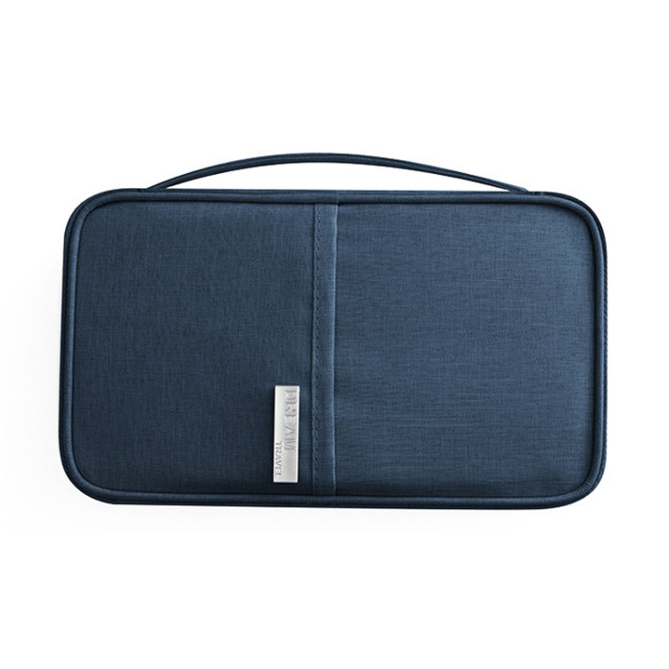 Travel Waterproof Dustproof Portable Passport Document Bag, Color: Navy Blue Small - Card & Passport Bags by PMC TechLife | Online Shopping South Africa | PMC TechLife | Buy Now Pay Later Mobicred