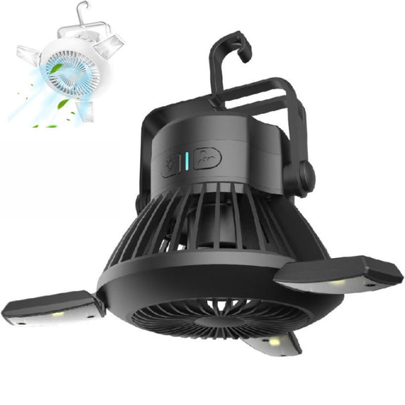 Solar Camping Lamp Fan Multifunctional LED Light Emergency Light Mosquito Repellent Lamp