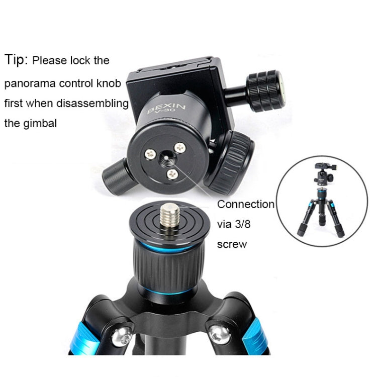 BEXIN V30 Adjustable Aluminum Alloy Desktop Camera Tripod Mini Portable Folding Live Tripod(MS08-S) - free shipping - PMC TechLife - Order now!