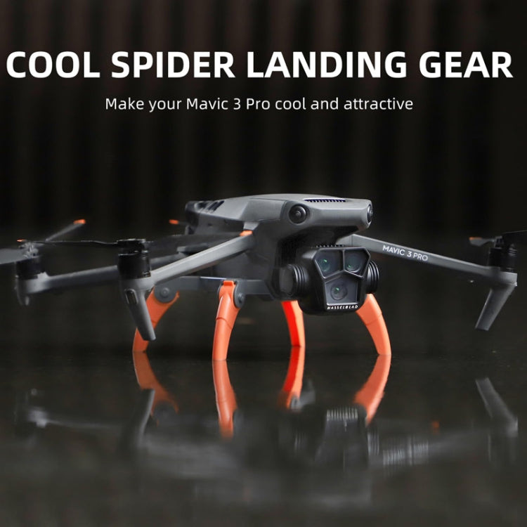 Sunnylife M3P-LG582 For DJI Mavic 3 Pro Folding Increases Tripod Protection Support Spider Landing Rack(Dual Color)