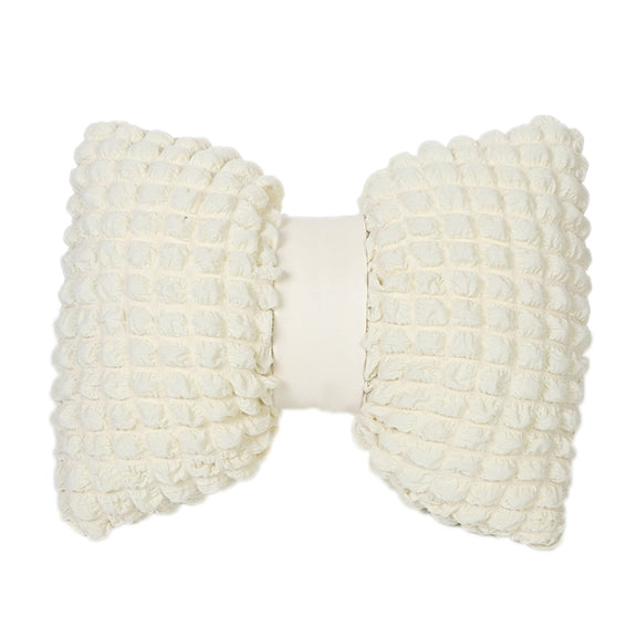 Car Seat Breathable And Comfortable Puff Pillow Upholstery, Color: Lumbar Pillow Beige