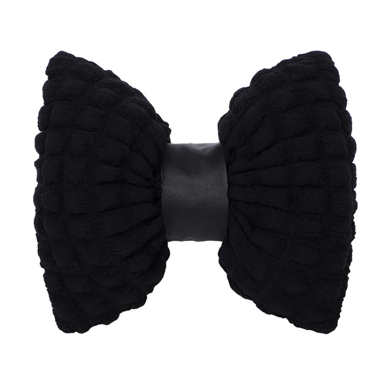 Car Seat Breathable And Comfortable Puff Pillow Upholstery, Color: Lumbar Pillow Black - free shipping - PMC TechLife - Order now!