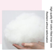 Car Seat Breathable And Comfortable Puff Pillow Upholstery, Color: Lumbar Pillow Beige