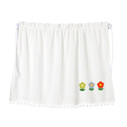 Car Sun Protection Blackout Curtain Cartoon Sunshade Curtain, Pattern: Green Blue Red Flower