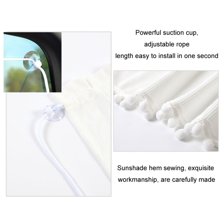 Car Sun Protection Blackout Curtain Cartoon Sunshade Curtain, Pattern: Green Blue Red Flower - Window Foils & Solar Protection by PMC TechLife | Online Shopping South Africa | PMC TechLife | Buy Now Pay Later Mobicred