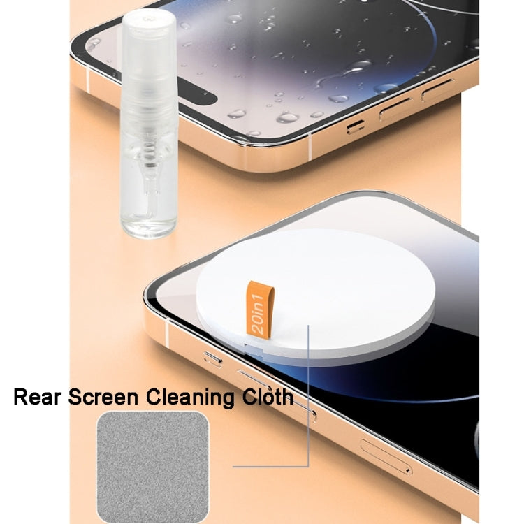 Q20 Headphone Cleaning Pen Mobile Phone Camera Computer Cleaning Tool(White+Red)