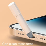 Q20 Headphone Cleaning Pen Mobile Phone Camera Computer Cleaning Tool(White+Red)