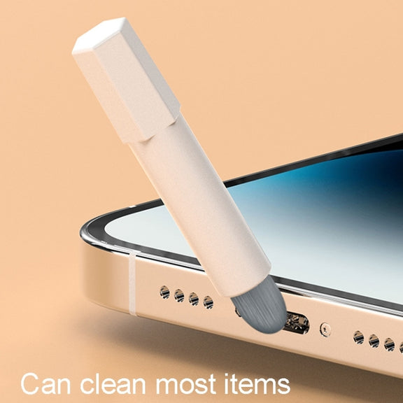 Q20 Headphone Cleaning Pen Mobile Phone Camera Computer Cleaning Tool(White+Red)