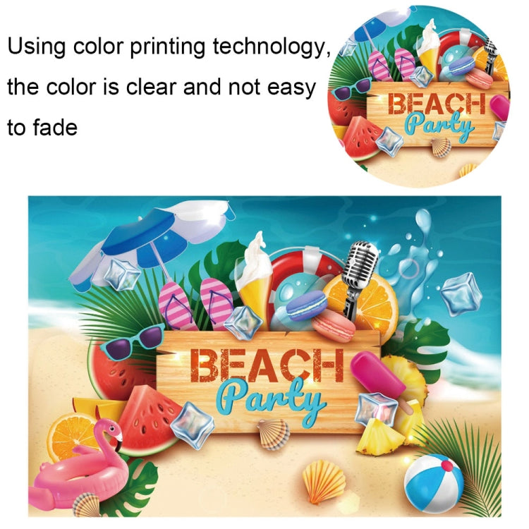 80x120cm Summer Pool Party Decoration Backdrop Swimming Ring Photography Background Cloth(11418487)