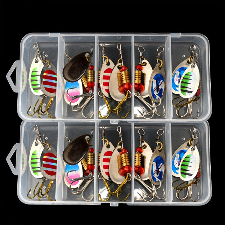 5pcs Roadrunner False Bait Sequins Lure Set, Color Random Delivery - Fishing Lures by PMC TechLife | Online Shopping South Africa | PMC TechLife | Buy Now Pay Later Mobicred