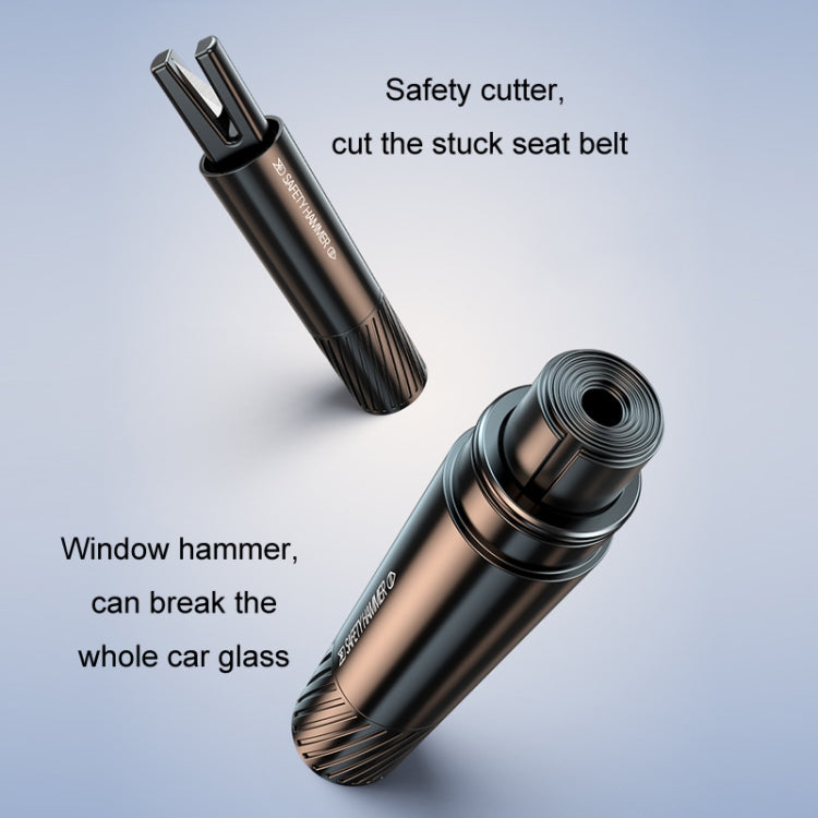 Vehicle-Mounted Multifunctional Broken Window Escape Safety Hammer(Silver) - Emergency Hammer by PMC TechLife | Online Shopping South Africa | PMC TechLife | Buy Now Pay Later Mobicred