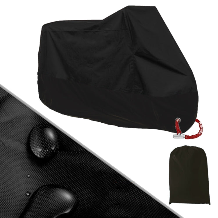 190T Motorcycle Rain Covers Dustproof Rain UV Resistant Dust Prevention Covers, Size: M(Black) - free shipping - PMC TechLife - Order now!