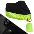 190T Motorcycle Rain Covers Dustproof Rain UV Resistant Dust Prevention Covers, Size: M(Black and Fluorescence Green) - Protective Gear by PMC TechLife | Online Shopping South Africa | PMC TechLife | Buy Now Pay Later Mobicred