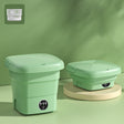 4.5L Mini Portable Folding Household Washing Machine Underwear Washer, Color: Fruit Green(UK Plug) - free shipping - PMC TechLife - Order now!