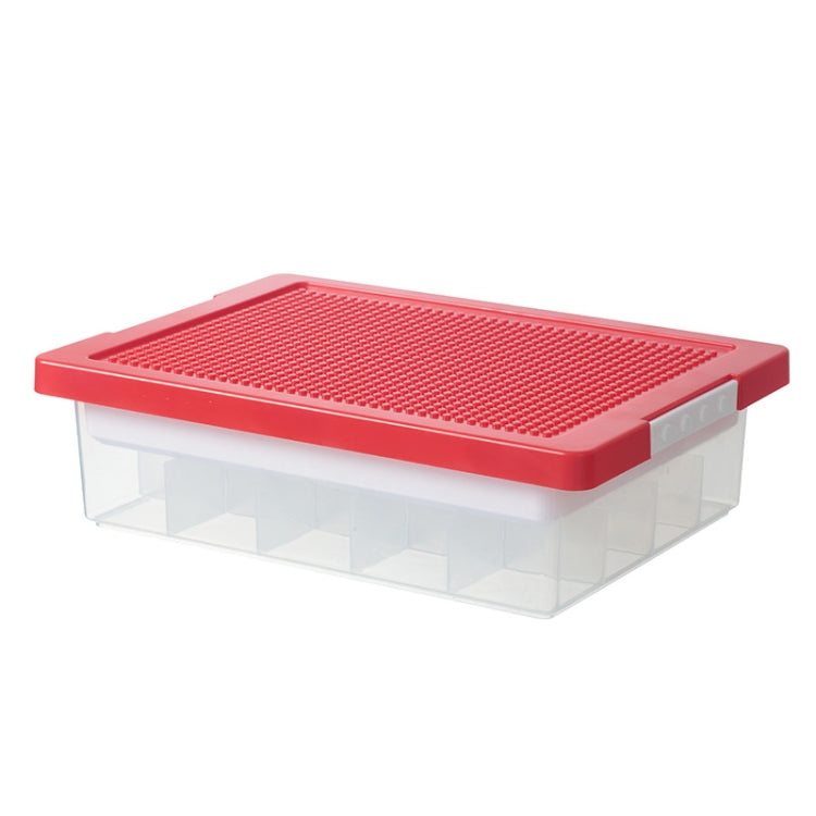 Children Toy Parts Building Blocks Storage Box(Red) - Storage Boxes by PMC TechLife | Online Shopping South Africa | PMC TechLife