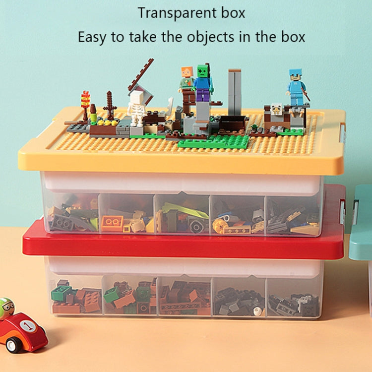 Children Toy Parts Building Blocks Storage Box(Red) - Storage Boxes by PMC TechLife | Online Shopping South Africa | PMC TechLife