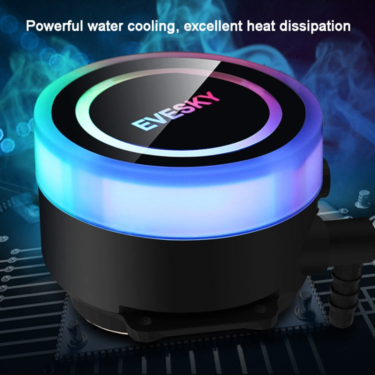 EVESKY  Water Cooler Cpu Fan RGB Fan Liquid Heatsink Integrated Radiator, Spec: 360mm - free shipping - PMC Jewellery - Order now!