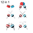 iplay for Meta Quest Controller Grip Set(12 in 1) - VR Accessories by PMC TechLife | Online Shopping South Africa | PMC TechLife | Buy Now Pay Later Mobicred