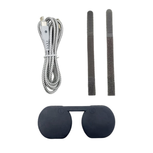 iplay for PSVR2 TYPE-C Charging Cable + Glasses Cover + Cable Tie Set(HBP-509) - VR Accessories by iplay | Online Shopping South Africa | PMC Jewellery