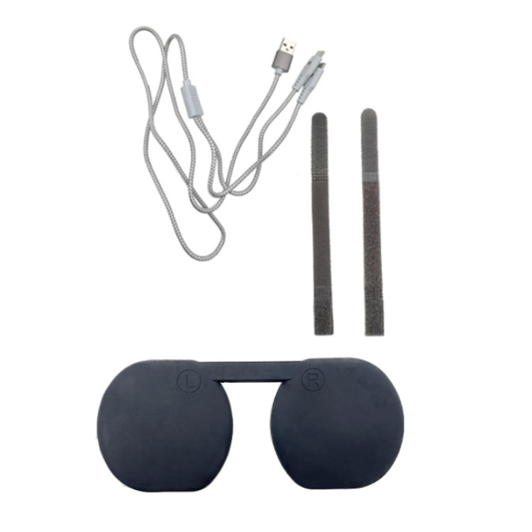 iplay for PSVR2 TYPE-C Charging Cable + Glasses Cover + Cable Tie Set(HBP-509) - VR Accessories by iplay | Online Shopping South Africa | PMC TechLife