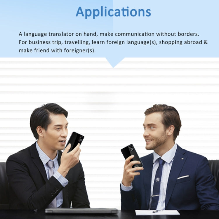 P40 Multi-country Smart Translator Simultaneous Interpretation Photo Offline Translation Recording to Translation(White) -  by PMC TechLife | Online Shopping South Africa | PMC TechLife | Buy Now Pay Later Mobicred