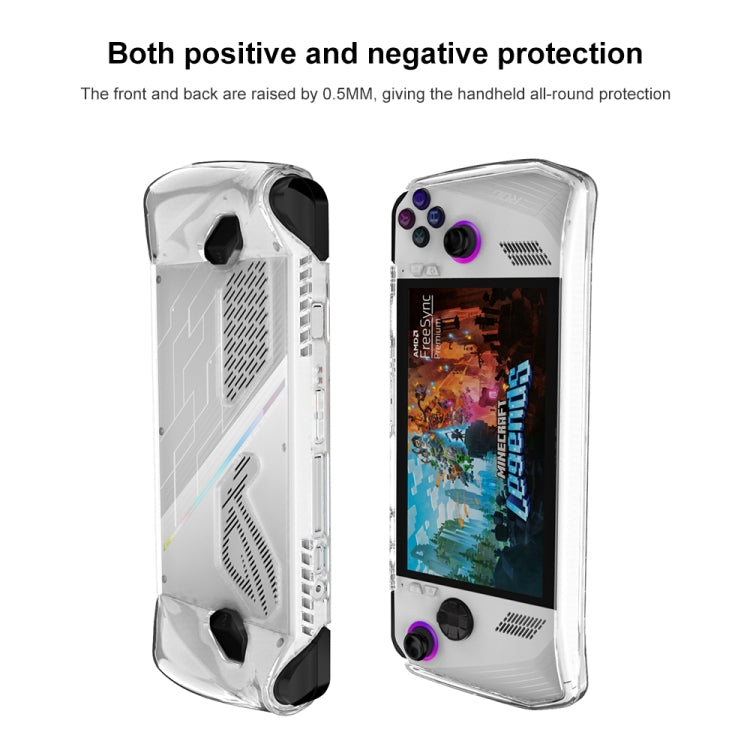 For ASUS Rog Ally Game Console All-in-one TPU Soft Protective Case(Transparent) - Cases by PMC Jewellery | Online Shopping South Africa | PMC Jewellery | Buy Now Pay Later Mobicred