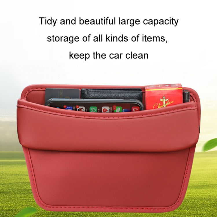 Car Gap Storage Box Seat Decoration Seat Filler Organizer(Wine Red) - Stowing Tidying by PMC TechLife | Online Shopping South Africa | PMC TechLife | Buy Now Pay Later Mobicred