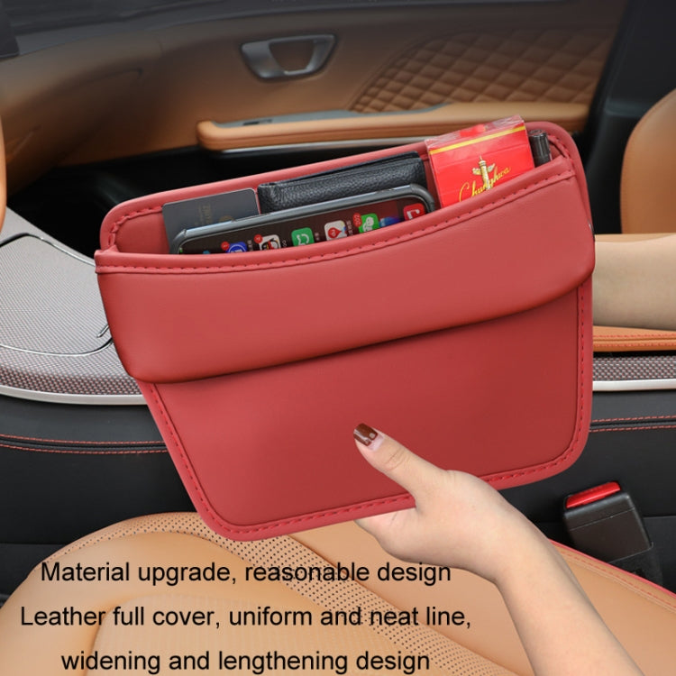 Car Gap Storage Box Seat Decoration Seat Filler Organizer(Brown) - Stowing Tidying by PMC TechLife | Online Shopping South Africa | PMC TechLife | Buy Now Pay Later Mobicred