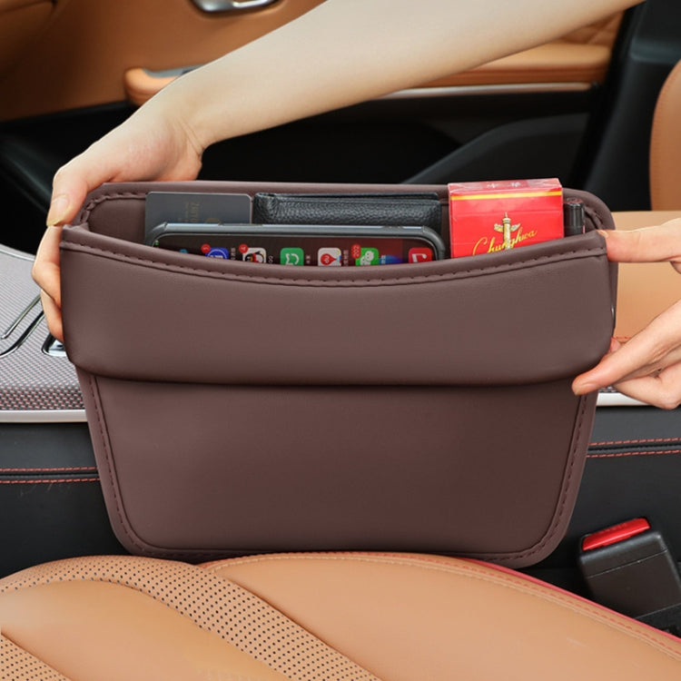 Car Gap Storage Box Seat Decoration Seat Filler Organizer(Beige) - Stowing Tidying by PMC TechLife | Online Shopping South Africa | PMC TechLife | Buy Now Pay Later Mobicred