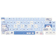 66 Keys 5-sided Heat Rise PBT Personalized Keycaps(Blue) - free shipping - PMC TechLife - Order now!
