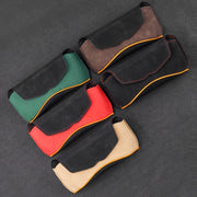 Car Sun Visor Multifunctional Glasses Case Card Storage Bracket(Green)