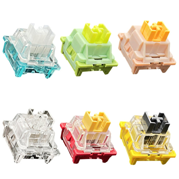40pcs Customized Hot Swap Mechanical Keyboard 3Pin Shaft(Crystal Dust Shaft)