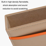Leather Car Seat Gap Multifunctional Storage Box(Brown)