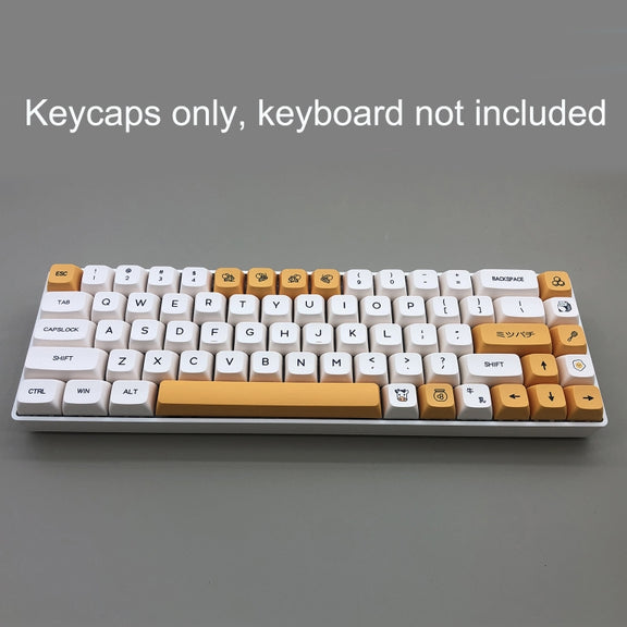 Plastic 128 Keys Sublimation Mechanical Keyboard PBT Keycaps